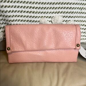 NWT Pink Leather Wallet